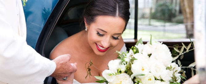 Bridal Bouquet - White Flower Southern Wedding