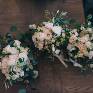 new-orleans-wedding-florals-10.22.17-kim-starr-wise-bridesmaid-bouquet-olive-leaf-eucalyptus-ranunculus-roses-freesia-roses